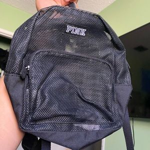 PINK victoria secret mini mesh backpack